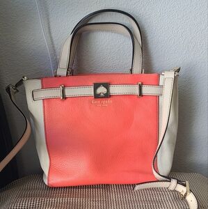 Kate Spade Coral and Cream Women's Bag
